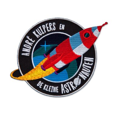 Strijk patch De Kleine Astronauten